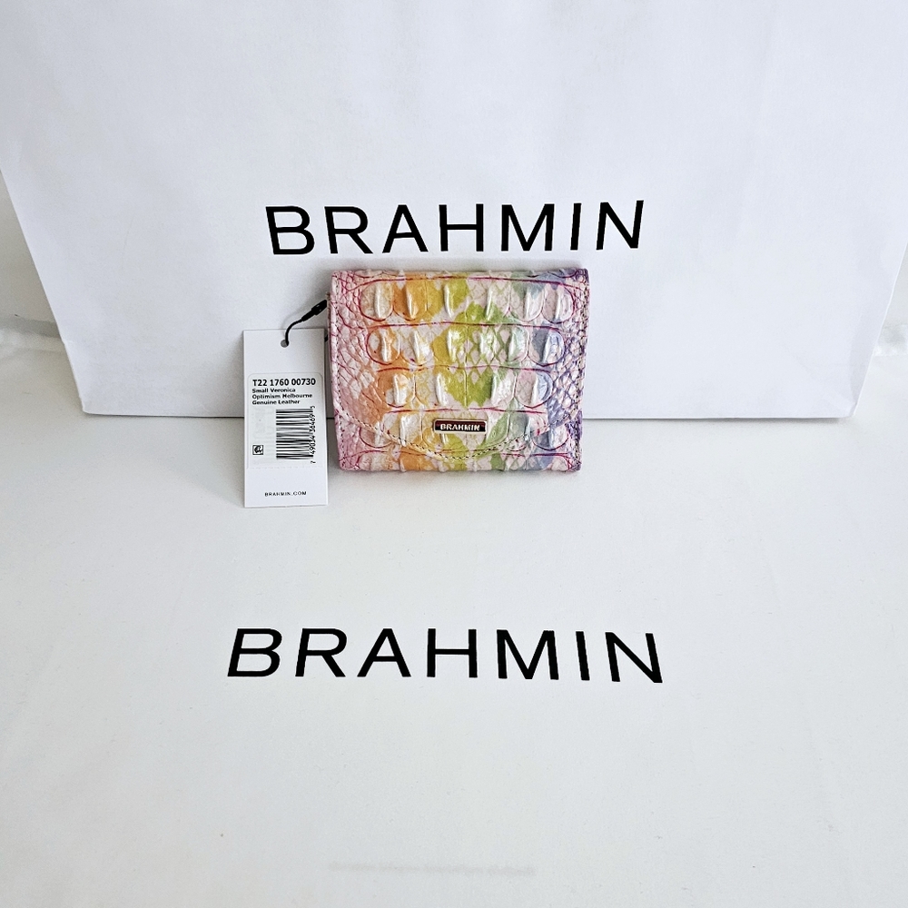 NWT Brahmin OPTIMISM Small Veronica Wallet - Picture 12 of 12
